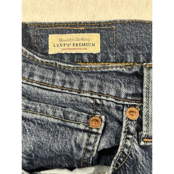 Vtg Levi's 512 Jeans Men’s Size 31x31 Big E Denim  Stretch USA Excellent Blue - Picture 6 of 9